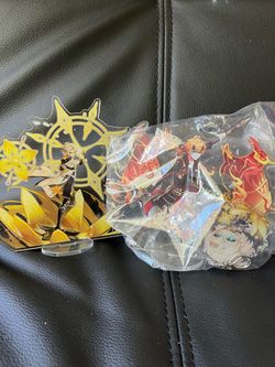genshin impact acrylic stand albedo thoma