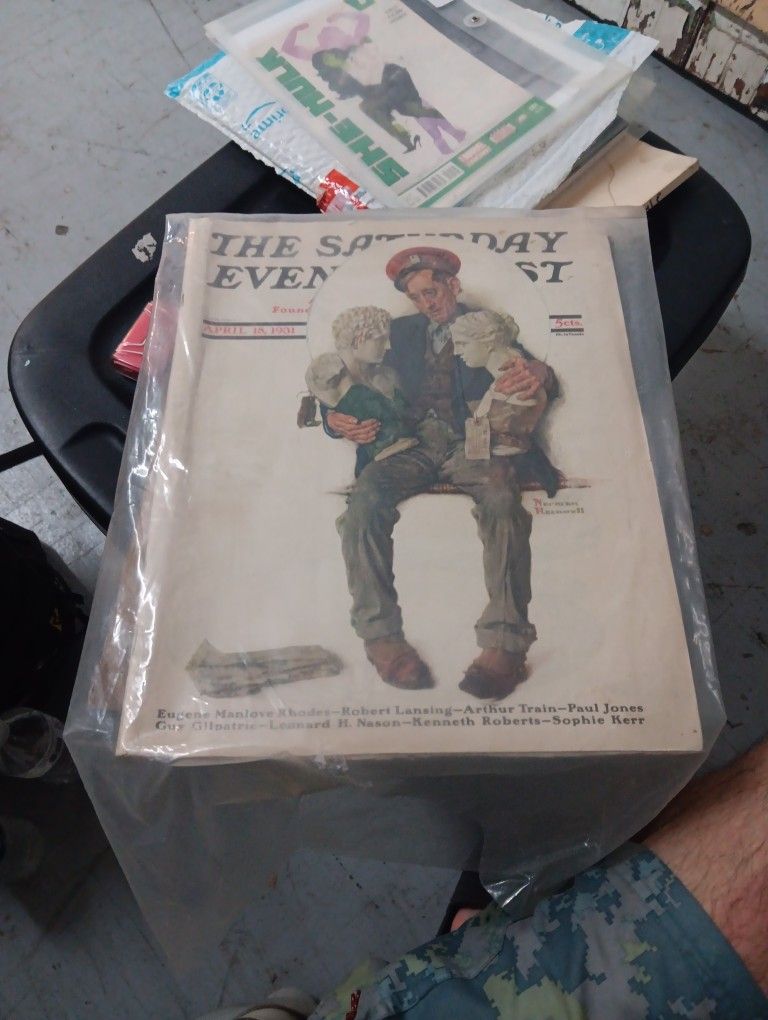 April 18th 1931 The Saturday Evening Post Norman Rockwell