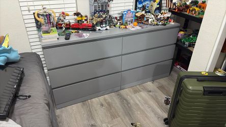 IKEA gray dresser