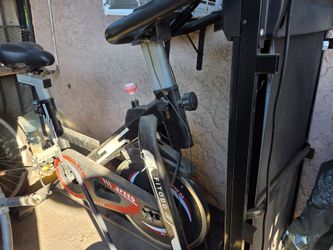 Stationary Bike + Walking Pad