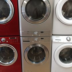🍂STACKABLE-SET WASHER AND DRYER LG🍂🆓️FREE DELIVERY🆓️