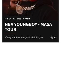 NBA YOUNGBOY TICKET