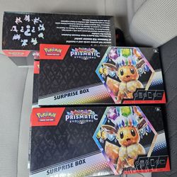 Pokémon Prismatic Evolutions Surprise Box 