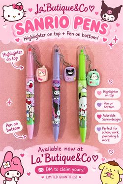 Sanrio Highlighter pens