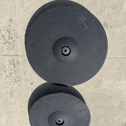 Electronic Drum Cymbal Pads (Set of 2)