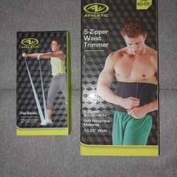 Athletic Waist Trimmer And Flat Bands