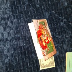 1996 Santa dollar with authentication certificate