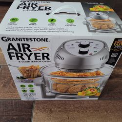 GRANITESTONE AIR FRYER & COUNTER OVEN