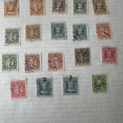 Cochin State Of India Collection Group Of 19 Used