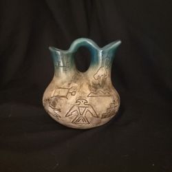 Native pottery signed by artist