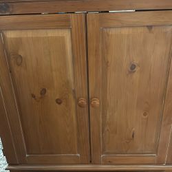Wood Cabinet 