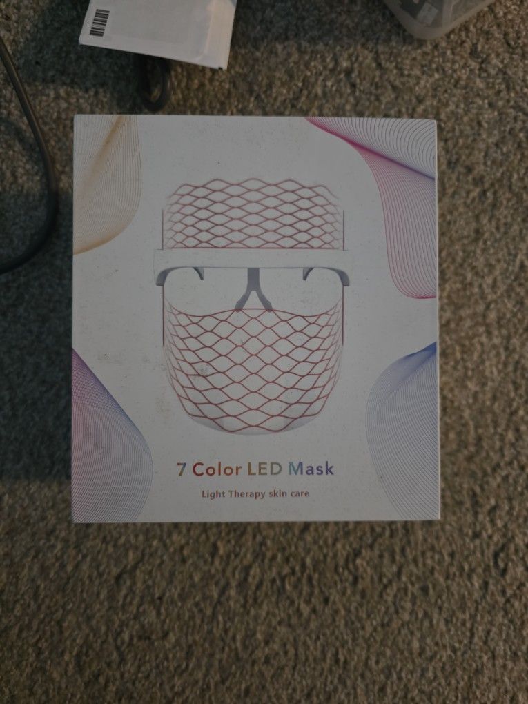 7 Color LED Face Mask