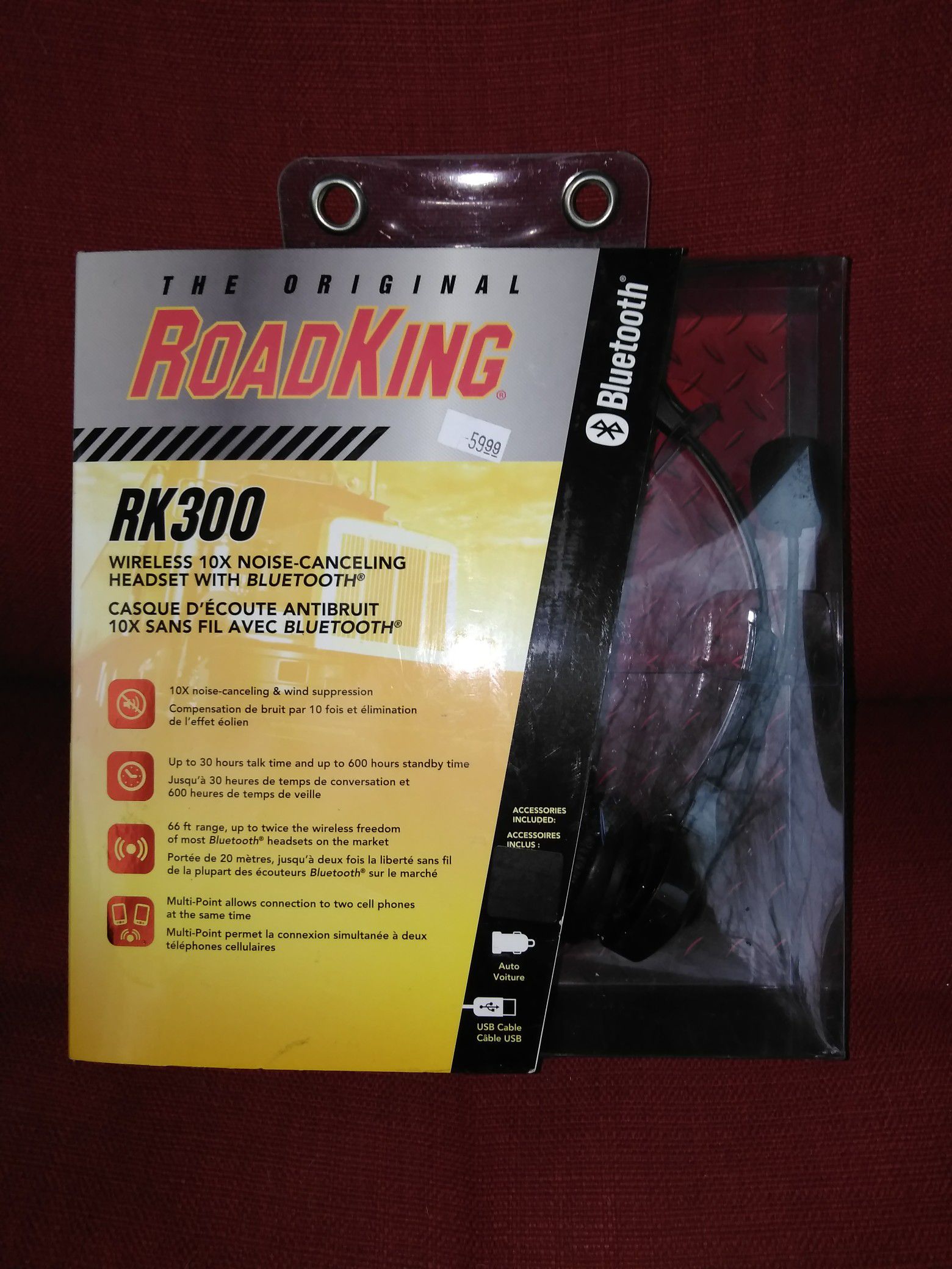 RoadKing RX300 Bluetooth Headset