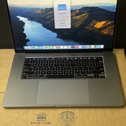 MacBook Pro 16 2019 i9 16 gb ram 512 gb  ssd Space gray 