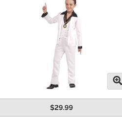 70’s Boys Size 8-10 Disco Suit