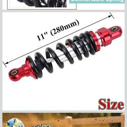 11” Motorcycle Rear Suspension Shock – Fits 50cc–150cc Honda Yamaha Apollo