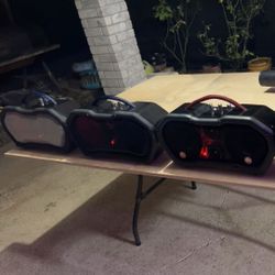 Boom Boxes With Led Light Loud Speakers