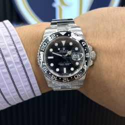 Rolex GMT-Master II Green Hand Black Insert