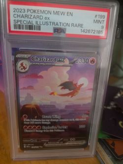 PSA 9 Charizard ex Special Illustration Rare 199/165
