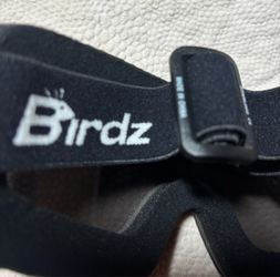 Birdz Black Goggles with Strap
