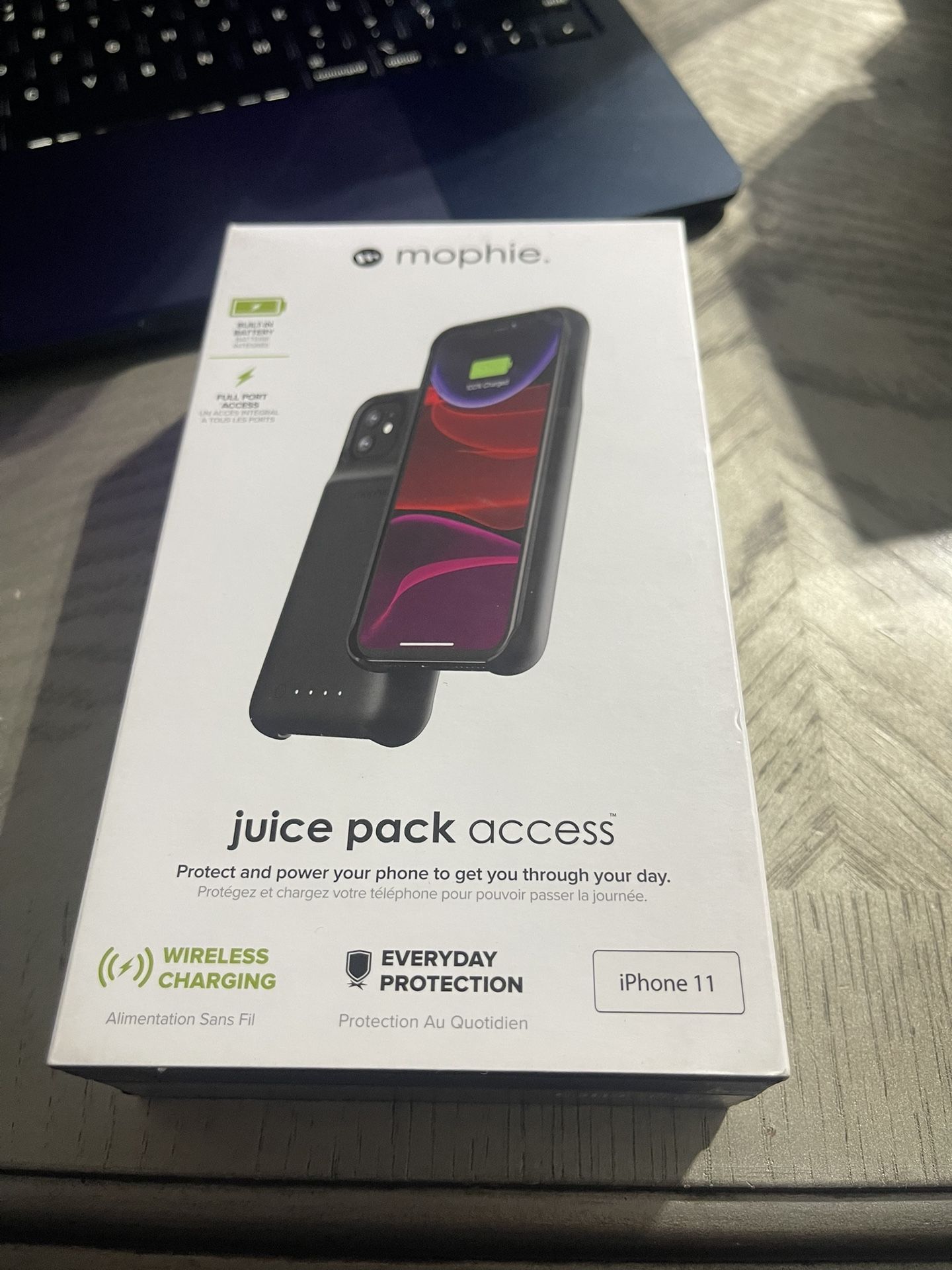 Mophie juice pack Access Battery Case For Apple iPhone® 11, Black