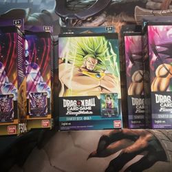 DragonBall Super Starter Decks 