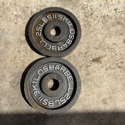 Cap Barbell Plates 2x 25lb