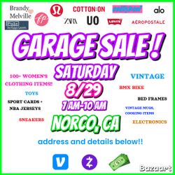 GARAGE SALE YARD SALE THIS WEEKEND!!
