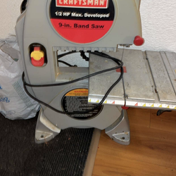 Craftsman 1/2 hp 9 in bandsaw $80 OBO