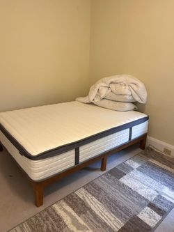 Bed frame and mattress full size