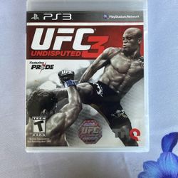UFC Undisputed 3 For The PS3