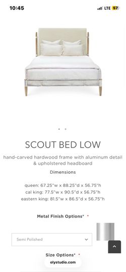 Oly Studios Scout Low bed frame