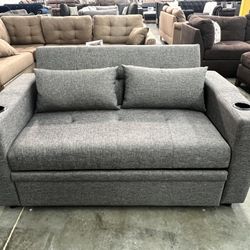 Sofa Bed With Cup Holders 