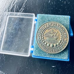 county of plymouth tercentenary coin