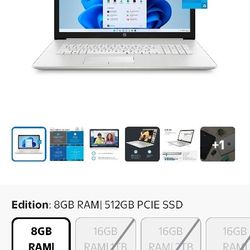 HP Laptop 17.3" - Great Condition Powerful Performance 