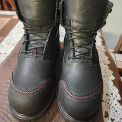 RED WING WORK BOOTS SIZE 10 MEN'S