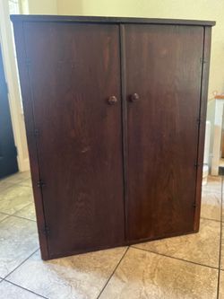 Antique Hamilton Mfg. Co. Industrial Cabinet - c. 1920s