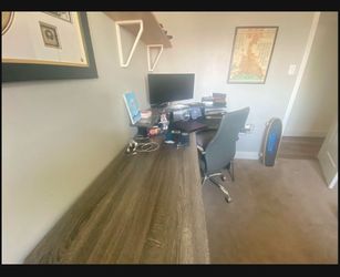 Gray Desk- Great Condition