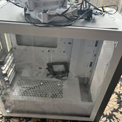Corsair 5000d Airflow Case With H10elite Aio And Ql120 Pros