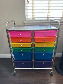 Rolling Cart 12 drawer