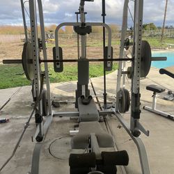 Weight equipment smith machine