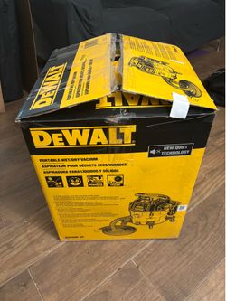 DeWalt wet&dry vacuum