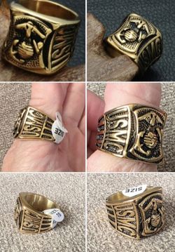 Stainless Marine corps ring size 7 to 14 See all pictures sold separately SHIPPING AVAILABLE