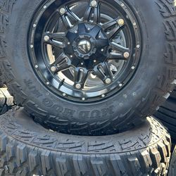 WHEELS FUEL 17” BRAND NEW 🔥🔥JEEP