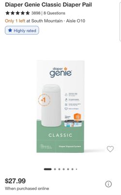 Diaper Genie Like New