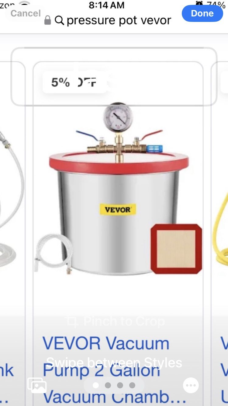 Pressure Pot (for Epoxy)