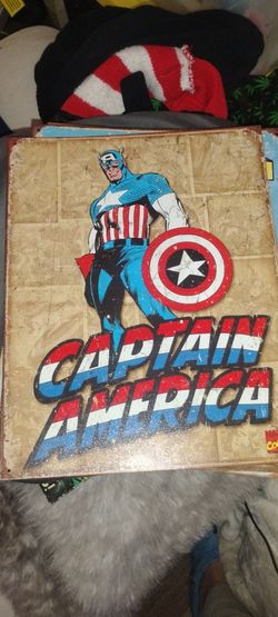 metal wall art Marvel comics