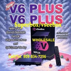VSEEBOX V6 PLUS NEW supreme  new Model  Wholesale reseller  V6 VSEE BOX  PLUS