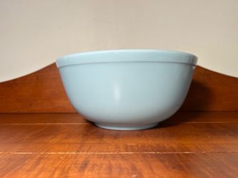 Vintage Pyrex Blue Delphite 403 Mixing Bowl