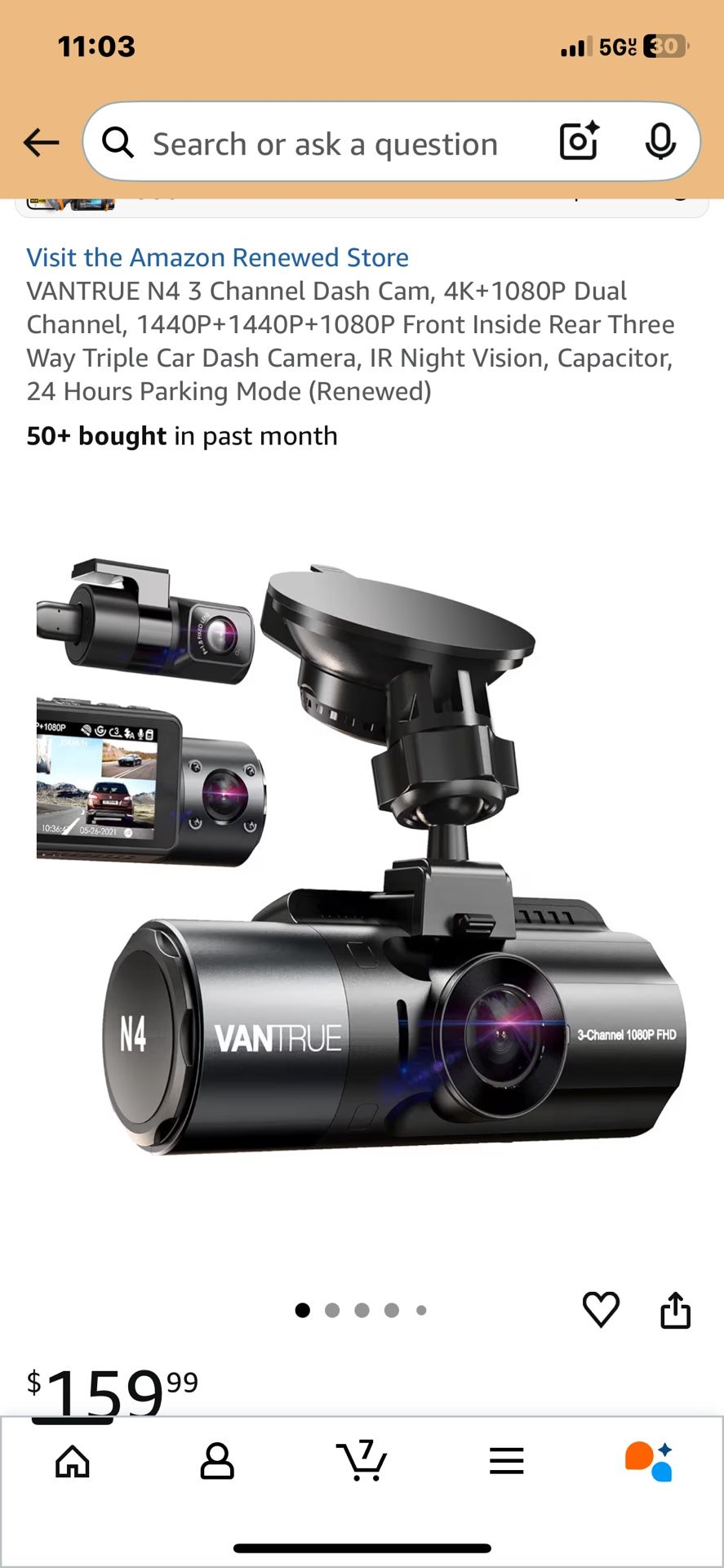 Vantrue N4 Dashcam